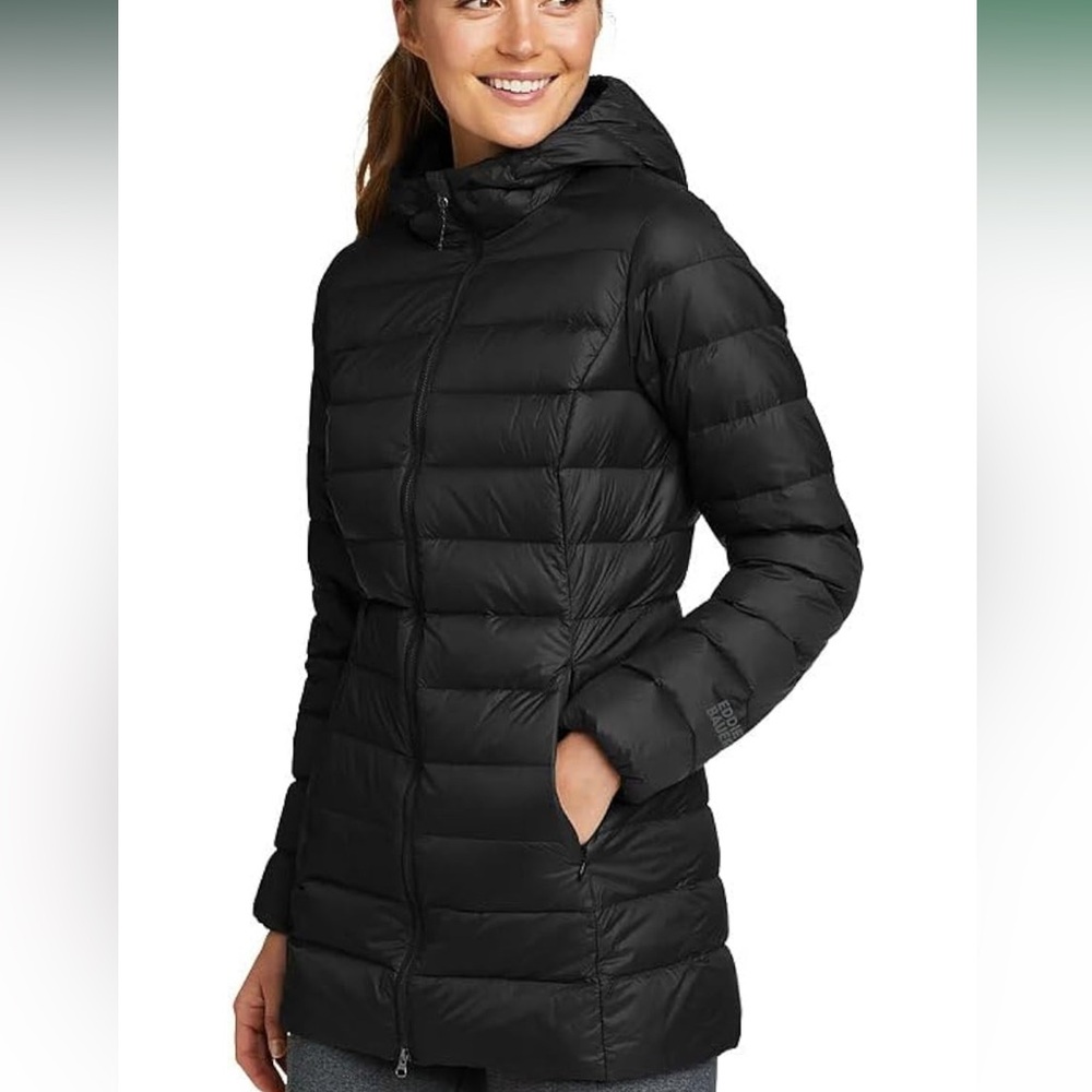 Eddie Bauer long puffer jacket